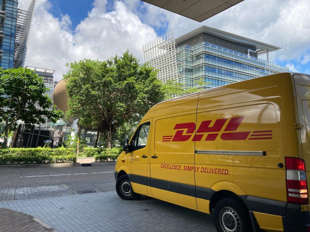 Versand per DHL